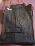 Red Kap Men's Charcoal Work Pants 38X34 Polyester Cotton PT88CH2. Fixed Price $24.60.