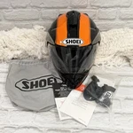 Shoei Hornet Ds Sonora Motorcycle Helmet Black Orange High End Dual Sport Sz Xs. Fixed Price $250.00.