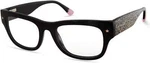 Victoria's Secret VS5014 01B Black Plastic Eyeglasses Glitter Frame 51-19-140. Fixed Price $115.60.