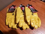 Boss 930 Protective Gloves X Pairs Cotton Lining Pvc Yellow. Fixed Price $22.95.