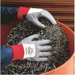 Showa 4000P-09 Nitri-flex Nitrile Coated Gloves, Medium, White/gray. Fixed Price $89.98.