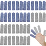 Funnysoft 40 Pcs Finger Cots Cut Resistant About 3.1 Inch/ 8 Cm, Blue, Grey. Fixed Price $10.52.