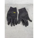 Stanley Black Jersey Work Gloves Knit Ribbed Cuff Lightweight Unisex One Size. Fixed Price $14.98.