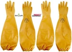 2- Atlas 772 26" Chemical Oil Resistant Waterproof Nitrile Coated Work Gloves. Fixed Price $29.99.