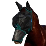 Comfitec Durable Mesh Fly Mask With Ears & Nose, Black/forest Green, Medium. Fixed Price $47.99.