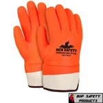 Hi-vis Orange Pvc Coated Insulated Work Gloves Double Dipped Sandy Finish. Fixed Price $74.75.