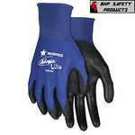 Mcr Safety Ninja Lite Nylon Work Gloves With Polyurethane Coated Palm, Blue. Fixed Price $9.25.