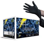 Lightning Exam Gloves, Disposable, Powder-free Nitrile Black,. Fixed Price $184.28.