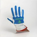 Genuine Leather Impact Work Gloves Protective Cut Resistant, Sheep Leathe, Small. Fixed Price $11.76.