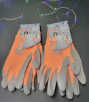 Midwest Ladies Touch Gardening Gloves Set Of 2 Orange/salmon. Fixed Price $19.99.