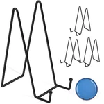 5 Pack 10.3 Inch Black Plate Stands Picture Easels For Display Large Book Sta.... Fixed Price $34.58.