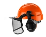 New Husqvarna Forest Helmet System Protective Hard Hat Visor Ear Protection. Fixed Price $85.11.