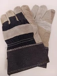 West Chester 500BD-BR Leather Palm Denim Gloves Size Large. Fixed Price $13.85.