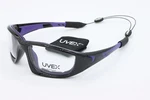 New Uvex Safety SW12 Black Purple Authentic Frames Eyeglasses 64-17. Fixed Price $52.50.