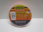 3M Scotch Professional Grade 35 Orange Vinyl Electrical Tape 3/4" X 66'. Fixed Price $7.95.