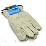 Leather Work Gloves Large Durable Grain Harbor Freight New Hardy Pigskin. Fixed Price $5.49.