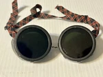 Vintage Fibre-metal Welding Glasses Clear & Dark M-5-HG Lens With Gray Frames.. Fixed Price $29.99.