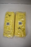 Lot Of 24 Pairs The Safety Zone Flock Lined Latex Gloves Yellow Xl Size 12". Fixed Price $21.44.