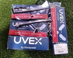 4 Honeywell Uvex Safety Glasses Black Frame Clear Lens S2500 Made In Usa Box. Fixed Price $25.00.