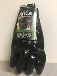 Atlas 5122-10.RT Unisex Indoor/outdoor Cuffed Chemical Gloves Black Pair. Fixed Price $9.29.