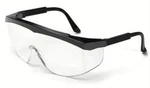 Mcr Safety Stratos Glasses Work Eyewear Black Frame Clear Lens Z87+. Fixed Price $7.09.
