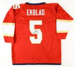 Aaron Ekblad Signed Florida Panthers Jersey (jsa Coa) #1 Overall Pk 2014 Draft. Fixed Price $119.96.