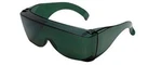 Calabria 3000 Large Square Fit-over Safety Glasses With 100% Uv Protection Green. Fixed Price $14.95.
