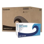 Boardwalk Exam Vinyl Gloves, Powder-free, Large, 9.5" Long, 100/BOX, Boxes/ct. Fixed Price $42.01.
