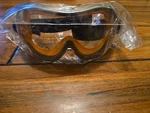 Amazonbasics Safety Goggles, Anti-fog, Clear Lens, Orange. Fixed Price $9.95.