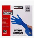 Kirkland Signature Nitrile Exam Gloves Small 2X200 Count Box Total 400 Exp 02/28. Fixed Price $21.99.