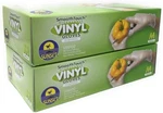 Sunset Brands 200 Disposable Vinyl Gloves, Medium Size, Non-sterile, Powdered. Fixed Price $13.00.