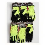 Lot Of 6 Boss Task High Visibility Glove Med B52121. Fixed Price $18.90.