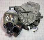Mine Safety Appliances Gas Mask 90 Msa 5073 Size Medium/ Large W/ Carrier. Fixed Price $99.99.