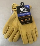Wells Lamont Cold Weather Heavy Duty Cowhide Warm Thinsulate Gloves Size. Fixed Price $19.99.