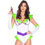 Galaxy Voyager Costume Bodysuit Pads Gloves Space Alien Buzz Lightyear 5018. Fixed Price $99.99.