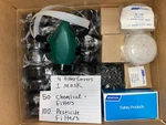 Face Mask 50 Chemical Filters 100 Pesticides Anti Dust Cover Breathe Air. Fixed Price $85.00.