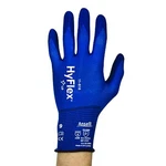 Hyflex 11-818-8 Work Gloves Size Foam Nitrile Blue Gauge Knit-wrist. Fixed Price $40.07.