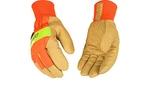 Kinco 1938KW Hi-vis Orange Grain Pigskin, Thermalw/knit Wrist Sm,lg,xl. Fixed Price $26.95.