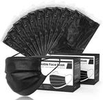 100/50/10 Pcs Black Face Mouth Nose Cover Protector Respirator Filter Masks. Fixed Price $6.98.