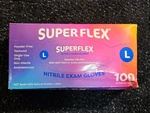 (qty 1000) Super Flex Nitrile Powder-free Exam Gloves Size Large. Fixed Price $48.67.