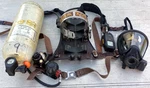 Msa Ultra Elite Medium Mask , Scba Air Pack W/ Tank Netting Voice Amplifier. Fixed Price $347.82.