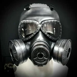 Steampunk Gas Mask Goth Halloween Costume Respirator Cosplay Goggles Mouth. Fixed Price $36.95.