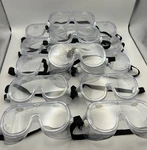 3M Impact Chemical Splash Resistant Safety Goggles Clear Lens Lot Of 12. Fixed Price $19.99.