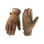 Handlandy Work Gloves For Women Ladies, Leather Gardening Flexible. Fixed Price $16.99.