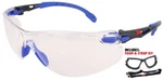 3M Solus Safety Glasses With Blue Temples, Clear Anti-fog Lens, Foam/strap Kit. Fixed Price $26.49.