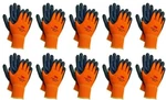 3M Nitrile Rubber Coated Nylon Work Gloves, Thin, Washable Bulk 10 Pack Orange. Fixed Price $34.98.
