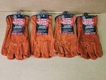 Pair Boss 4175J Split Leather Driver Work Gloves, Flannel Lined, X-large. Fixed Price $45.00.