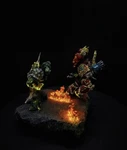 Competition Level Kharn Custom Nmm Osl Diorama-pro Painted. Fixed Price $280.00.