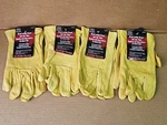 4 Pair - Boss 60392X Grain Leather Driver Gloves, 2XL. Fixed Price $59.00.