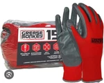 Large Grease Monkey Nitrile-coated Work Gloves 15 Pack. Fixed Price $29.00.